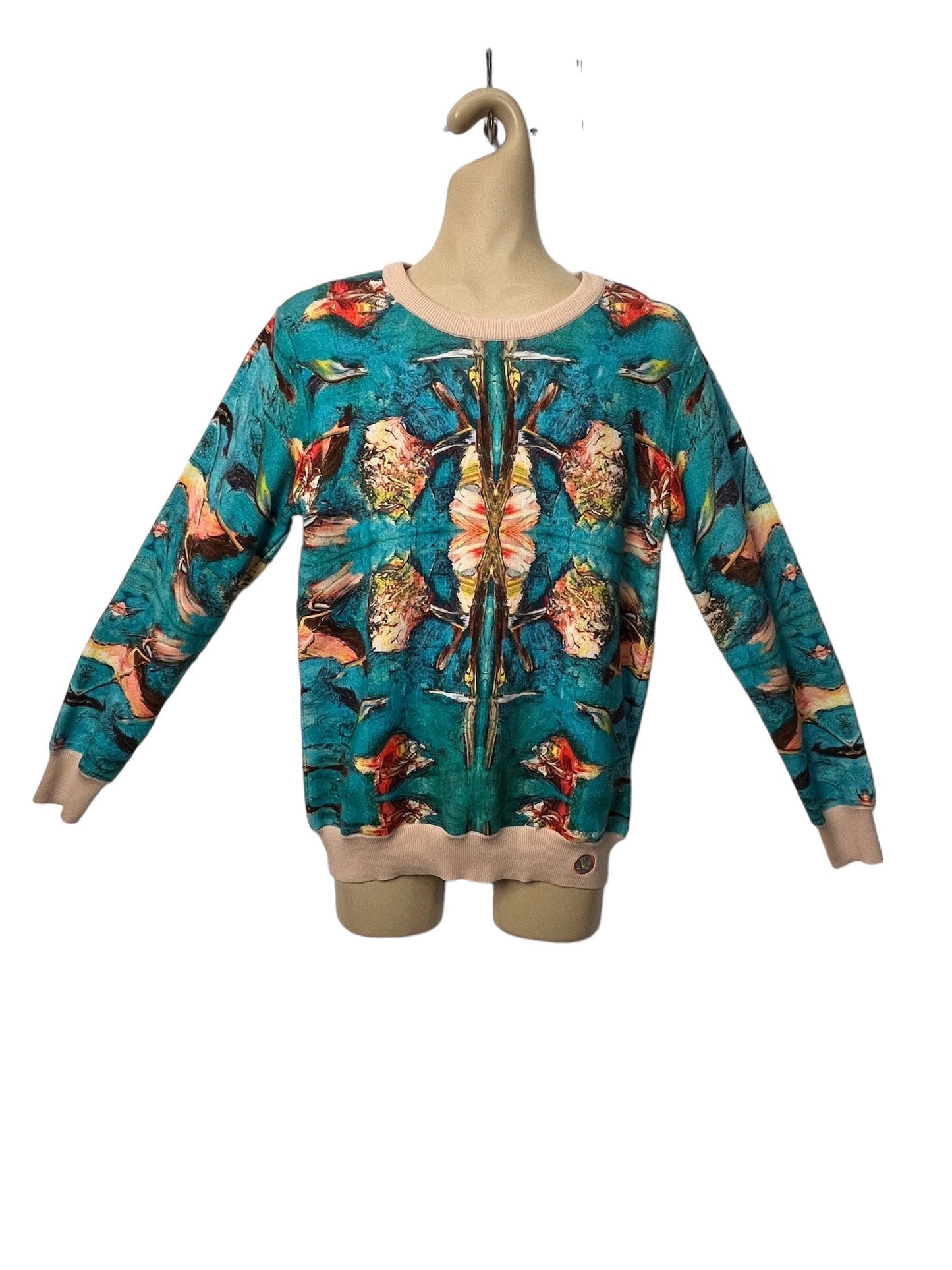 The Birds Pima Cotton sweater by Bruce Mishell